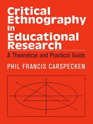 cover image of Critical Ethnography in Educational Research